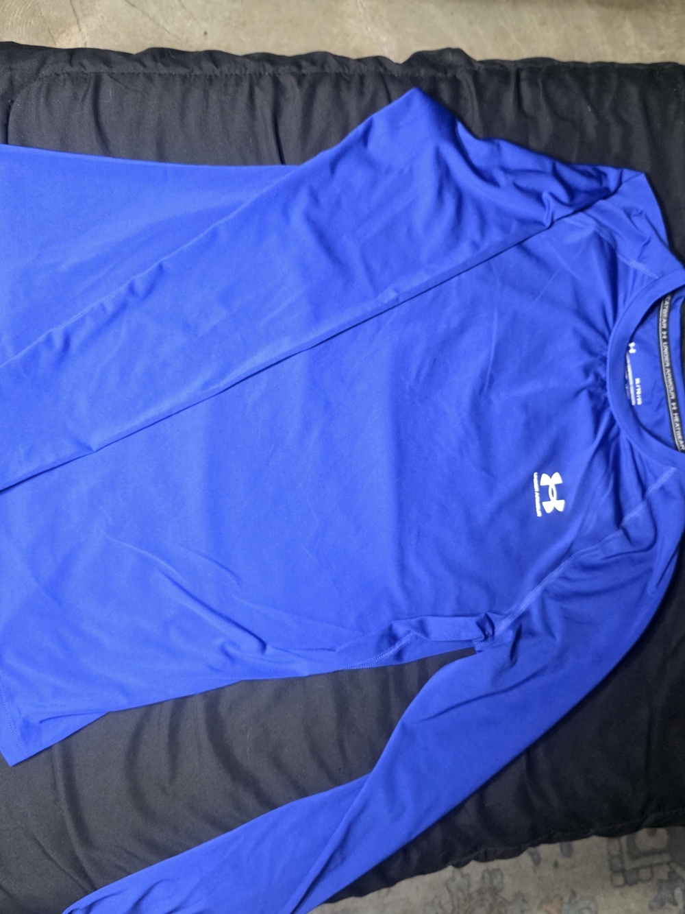 Under Armour Heat Gear Men’s Long Sleeve Tech Tee - Blue